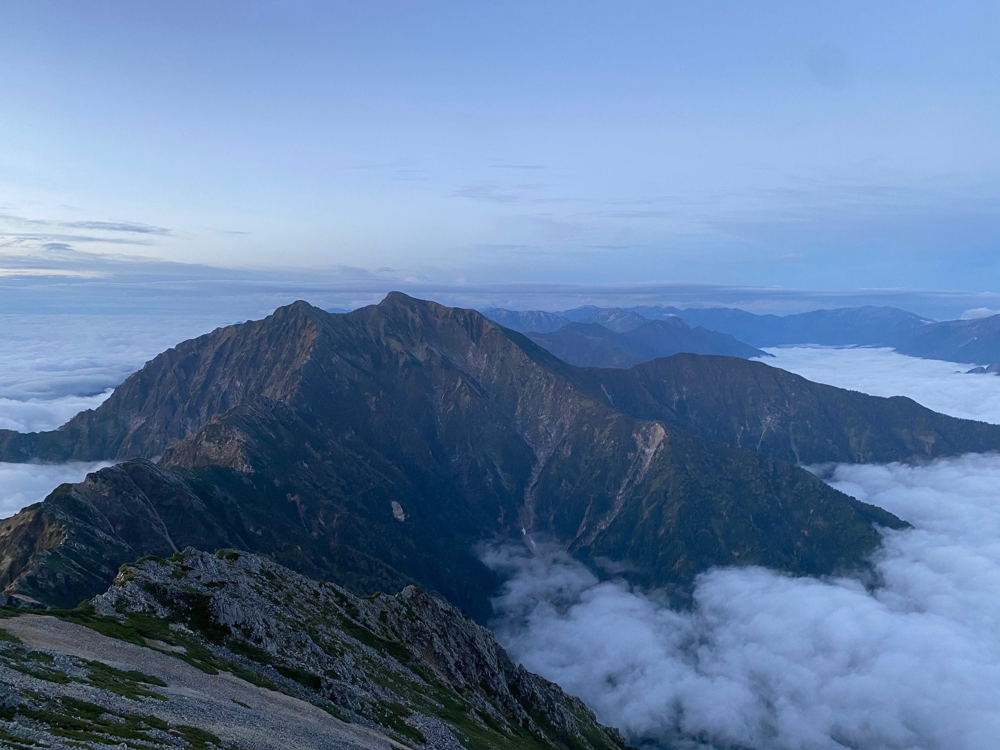 八峰キレット】2025年9月6日(土)〜9月8日(月) 五竜岳・鹿島槍ヶ岳